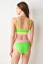 No Gossip Jojoba Piece Bustier Top Neon Green - 2