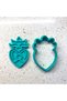 Flaming Heart Cookie Mold and Stamp Set |   Baroque Design Sacred Heart |   Valentine's Day and Engagement - 3