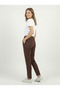 Flat-Leg Pants with Elastic Waist - 6