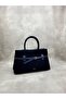 Genuine Suede Leather Hand and Shoulder Women's Bag - 2