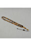 Arizona Katalin Alpaca Tassel Cut 7X10Mm Prayer Beads - Brown Yellow