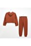Girl's Hooded Tracksuit Set 6-16 Years Old - 5