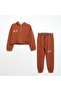 Girl's Hooded Tracksuit Set 6-16 Years Old - 4