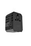 Universal Multi-Port Travel Charger 45W PD with Dual USB & Worldwide Plug