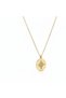 Women's Gold Steel Pole Star Necklace - Meaningful Gift for Lover Zircon Stone Necklace - 5