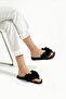 Mia Floral Flip Flops Do Not Hurt Your Feet Black Beach Slippers Flip Flops Beach Party Slippers - 2