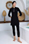 Julya Stretch Fabric half sleeve hijab swimsuit 2600 - 2