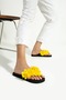 Mia Floral Flip Flops Do Not Hurt Your Feet Black Beach Slippers Flip Flops Beach Party Slippers - 2