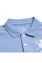 Kids’ Slim Fit Lion Embroidered Cotton Polo - 6
