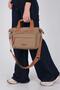 Mink - Tan Satin Women's Handbag Sp1230