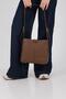 Brown - Brown Mini Rolax Women's Shoulder Bag Sp1249 - 6