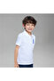 Kids’ Slim Fit Lion Embroidered Cotton Polo