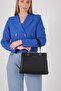 Silver & polo sp1234 women's handbag black - 5