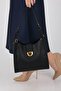 Black - Black Mini Rolax Women's Shoulder Bag Sp1242 - 7