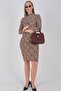 Burgundy - Burgundy Mini Rolax Women's Shoulder Bag Sp1245