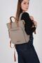 Green - Tan Satin Women's Handbag Sp1226 - 5