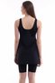 Women's Swimsuit with Tights and Dress, Built-In Chest Pad Sewn into the Underwear, Available in Micro Lycra Stretchy Swimsuit Fabric - 5