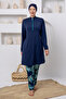 Grayson Stretch Fabric Long Sleeve Battal Hijab Swimsuit 2801 - 2