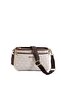 Stone - Brown Monogram Women's Crossbody Bag Sp1184 - 5