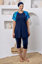 Waveney Stretch Fabric Short Sleeve Battal Hijab Swimsuit 2806 - 2