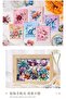 P4-15 Pieces of Floral Washi Stickers - 4