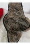 Men's 100% Leather Pilot Hat, Kalpak, Snow Hat Peak Round Model - 8