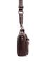 Brown - Brown Suede Women's Crossbody Bag Sp1160 - 3
