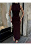 Hakim Yaka Draped Lined Graduation and Engagement Dress - Evening Dress - 3
