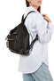 Women's Black Versatile Strappy Hand, Backpack and Shoulder Bag - 4