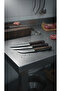 Professional 3-Piece Sacrificial Knife Set - Stainless Steel, 2.5mm Thickness - 2
