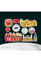 Turkey & Istanbul Themed Sticker Set – Turkish Flag, Map, Hagia Sophia & Travel Stickers