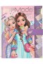 Topmodel Clothing Design Coloring Book |   Fashion Notebook with Stickers |   33 Pages - 2