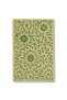 Mosso Green Themed Floral Figures Patterned Woven Base Modern Decorative Carpet Mosso2142