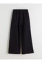 Lcw Kids Black Elastic Waist Girl's Tracksuit Bottom - 3