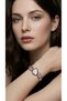 Women's Watch Silver & Pink Color Stone Steel Watch – Stylish & Luxurious & Special Design, Limited Edition 2026 - 3