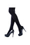 Women's Black Thermal Pantyhose - 2