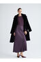 Rmz Gi̇yi̇m Farkiyla A-Line Satin Skirt with Waist Drawstring - 3