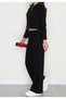 Women's Double Zipper Thessaloniki Double Suit - Black - 6