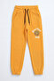 Girl's 5-Piece Sweatpants Set – Printed , Elastic Waist, Daily Comfortable Jogger - 4