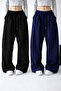 2-Piece Women's Wide Leg High Waist Sweatpants