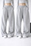 2-Piece Women's Wide Leg High Waist Sweatpants
