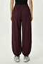 Polyviscon Shalwar Trousers Lby0040 Mürdüm - 4