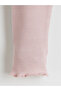 Lcw Baby Pink Crew Neck Basic Girls' Sweatshirt and Leggings - 7