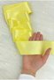 6 cm Yellow Double-Sided Satin Ribbon 10 Meters, Dowry Engagement Jewelry Special Day Gift Decoration - 3