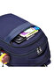 Waterproof Polyester Backpack with Laptop Compartment School College Office Travel Bag - 7
