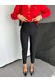 Original Brand Fillet Detailed Fabric Trousers Narrow Leg Trousers - 3
