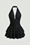 Halter Neck Tiered Party Mini Dress JT9012 - 3
