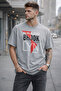 Brooklyn Printed Cotton Relaxed Fit Round Neck Unisex T-Shirt