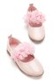 Daily Girls' Ballerinas with Orthopedic Insole and Rose Bow