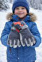 Kitti 4-9 Years Old Children's Boys' Snow Winter Gloves Lined Cold-Proof Wind Water Repellent Reflective